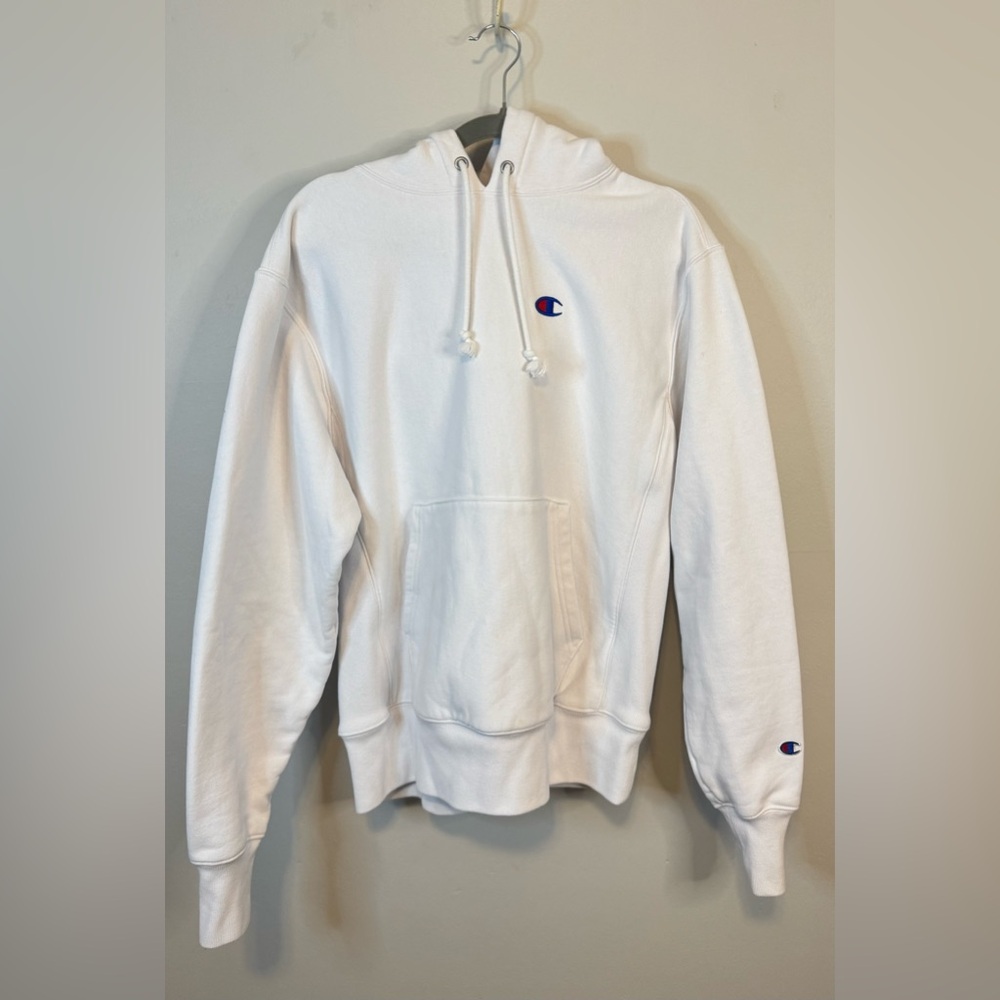 Champion Classic White Men's Hoodie